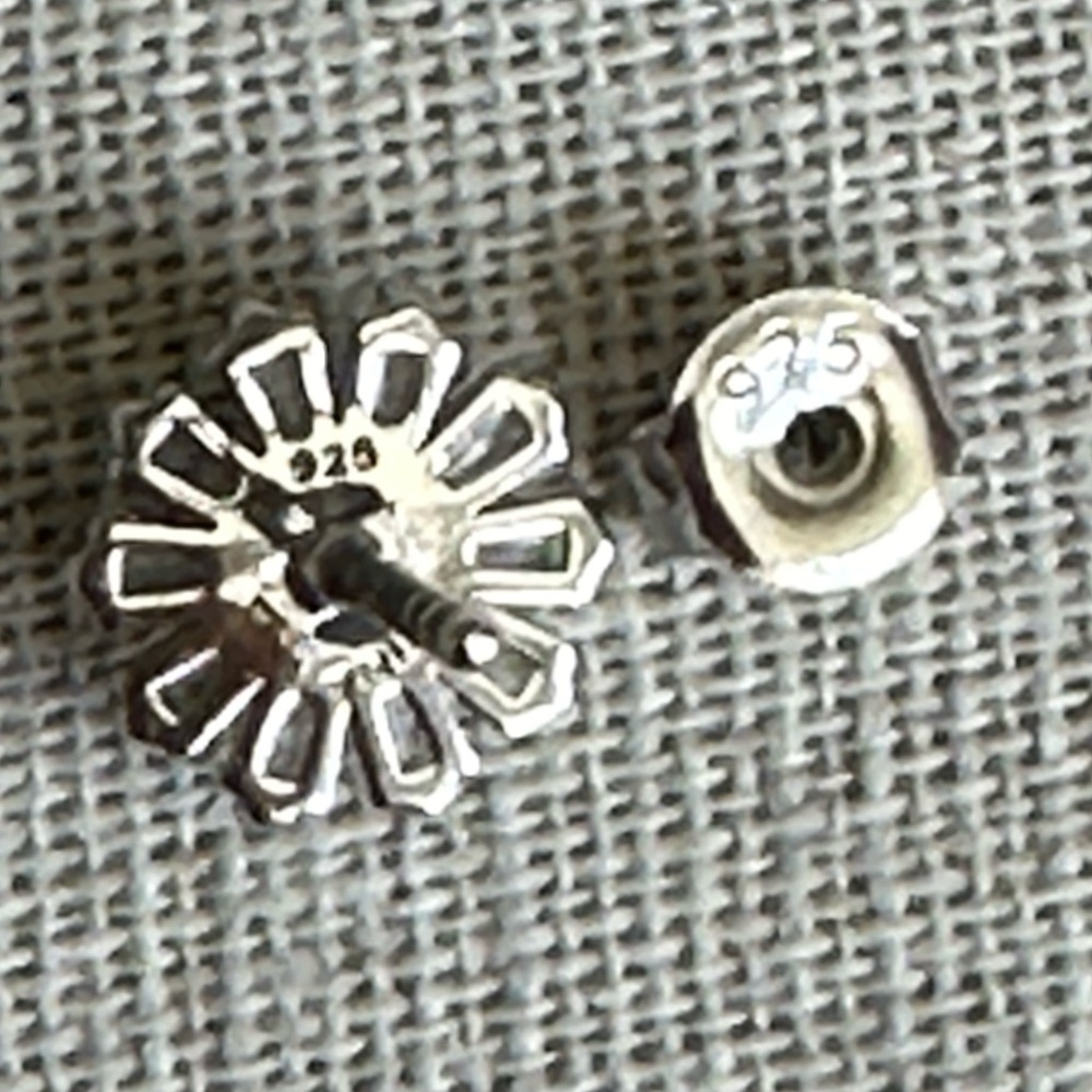 NANETTE LEPORE CZ Earrings Sterling Silver 925 - Picture 4 of 4